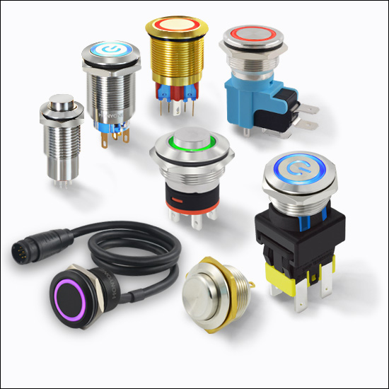 金屬按鈕開關(guān)