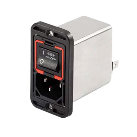 開(kāi)關(guān)+雙保險(xiǎn)絲+濾波器+插座 (4合1)